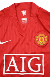 2007-09 MANCHESTER UNITED *EDBERG* SHIRT M