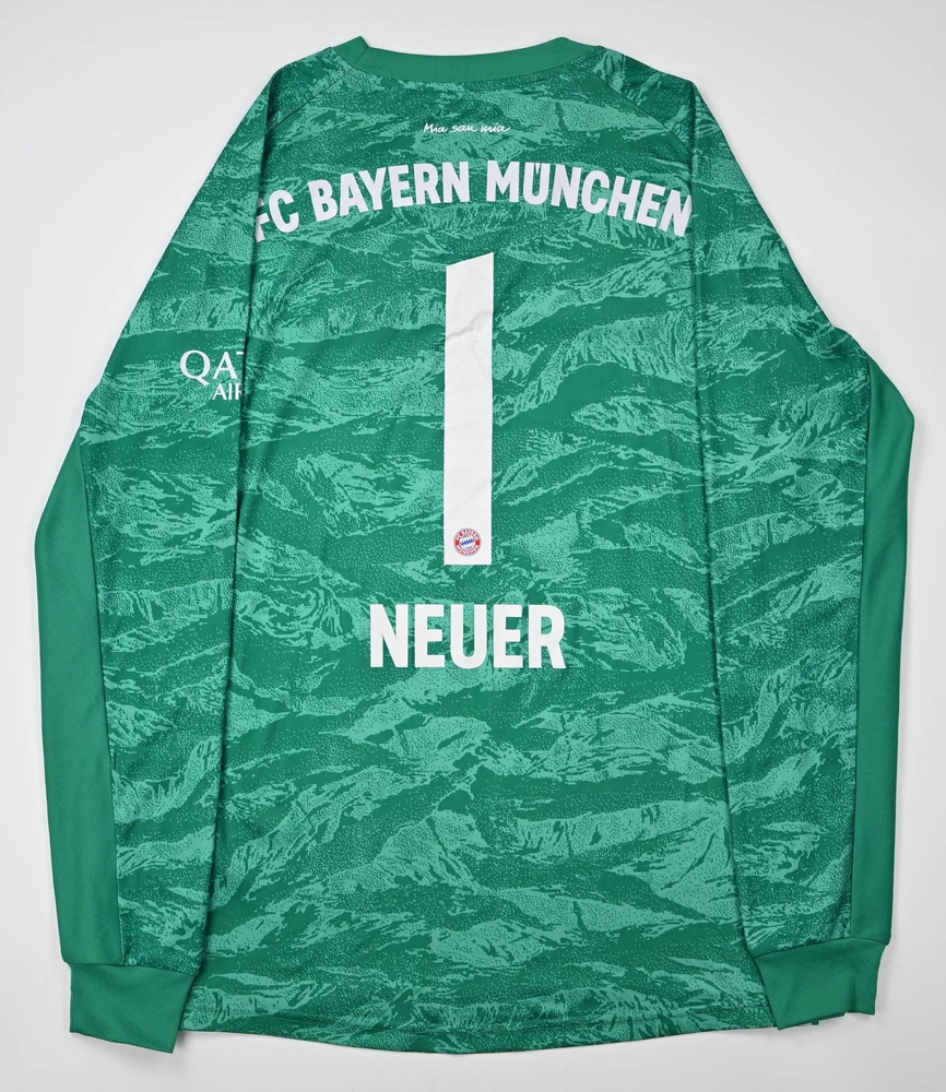 2019-20 BAYERN MUNICH *NEUER* LONGSLEEVE XL. BOYS