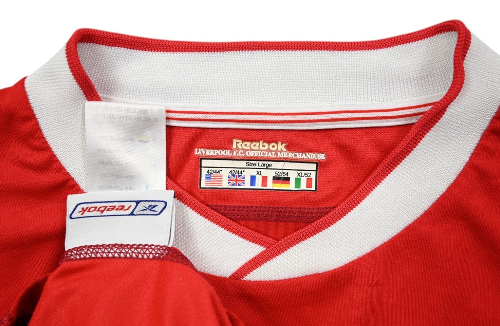 2002-04 LIVERPOOL *GERRARD* SHIRT L