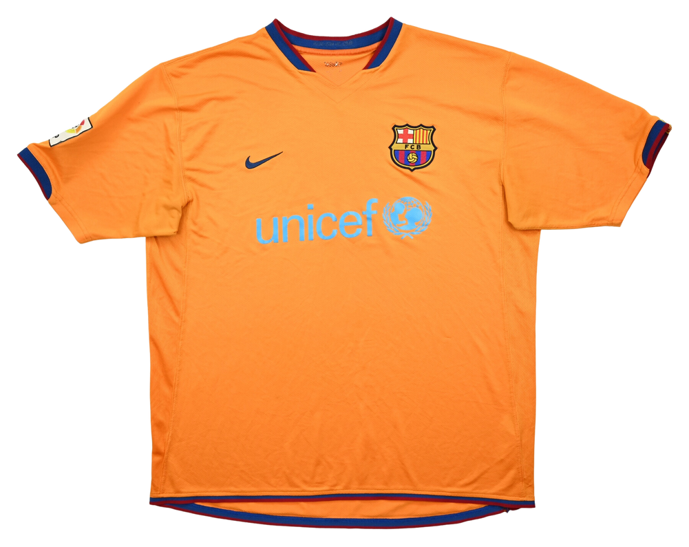 2006-08 FC BARCELONA SHIRT XXL