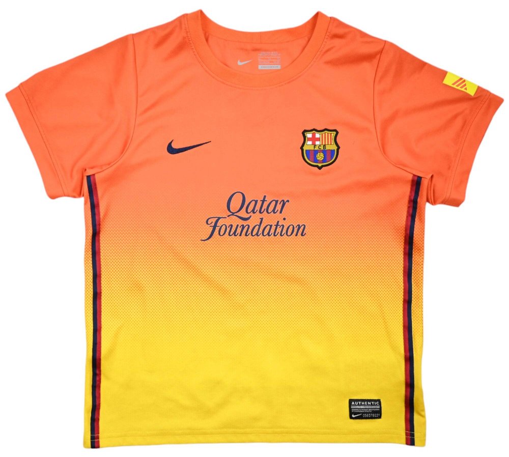 2012-13 FC BARCELONA SHIRT XL. BOYS