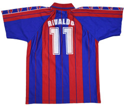 1997-98 FC BARCELONA *RIVALDO* KOSZULKA XL. BOYS