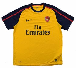 2008-09 ARSENAL LONDON SHIRT L