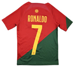 2022-23 PORTUGAL *RONALDO* KOSZULKA S. BOYS 128-137 CM 