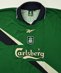 1999-00 LIVERPOOL *CAMARA* SHIRT XXL