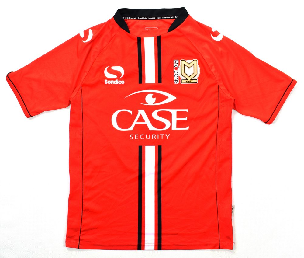 2013-14 MILTON KEYNES DONS *WILLIAMS* SHIRT S 