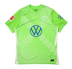 2020-21 VFL WOLFSBURG *PONGRACIC* MATCH ISSUE KOSZULKA L