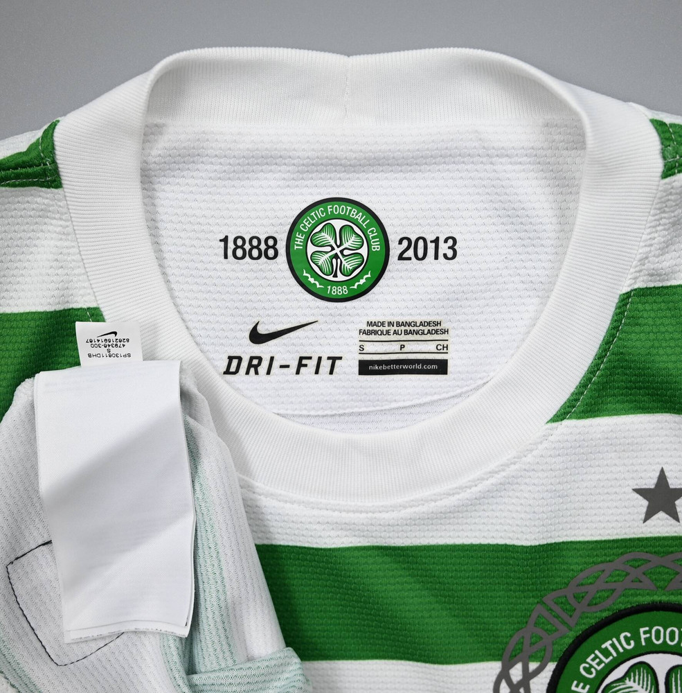 2012-13 CELTIC GLASGOW SHIRT S