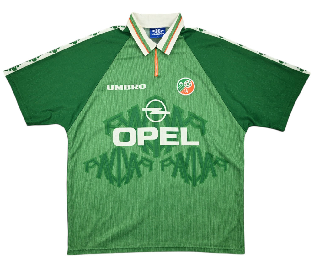 1996-98 IRELAND SHIRT XL
