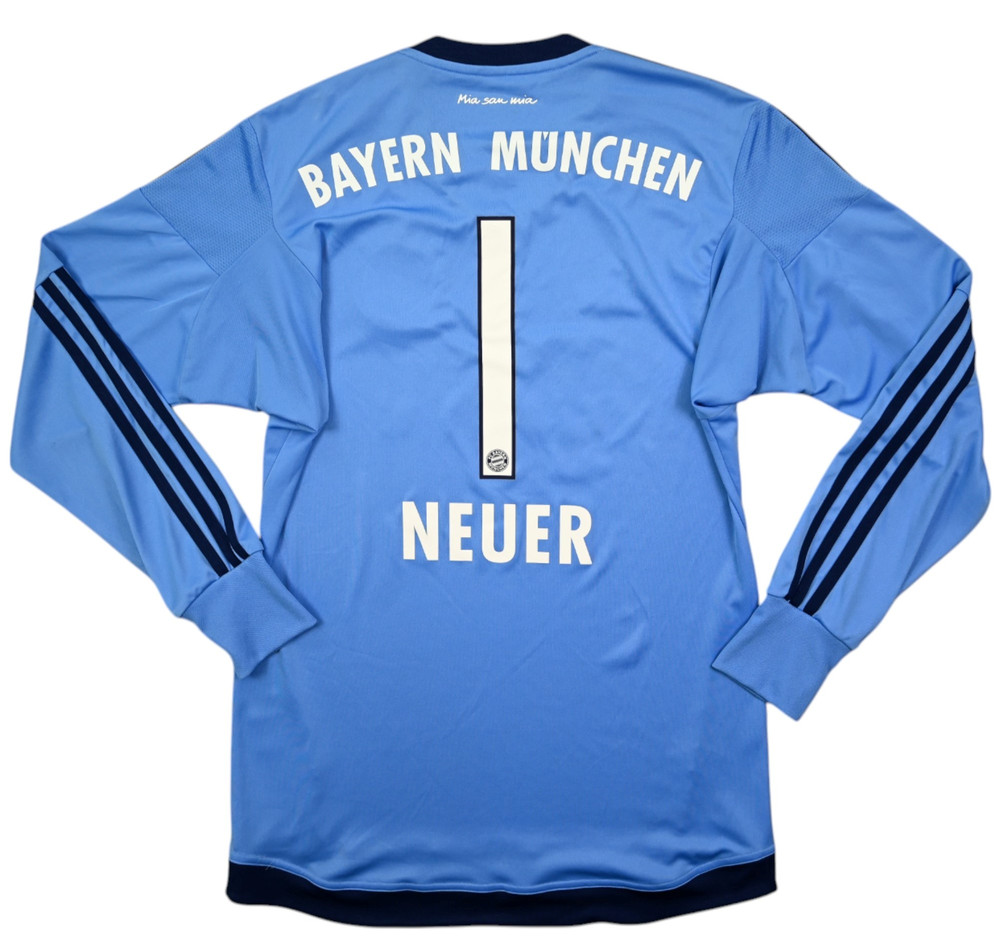 2015-16 BAYERN MUNCHEN *NEUER* GK LONGSLEEVE KOSZULKA S