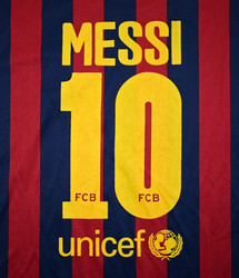 2013-14 BARCELONA *MESSI* SHIRT L. BOYS