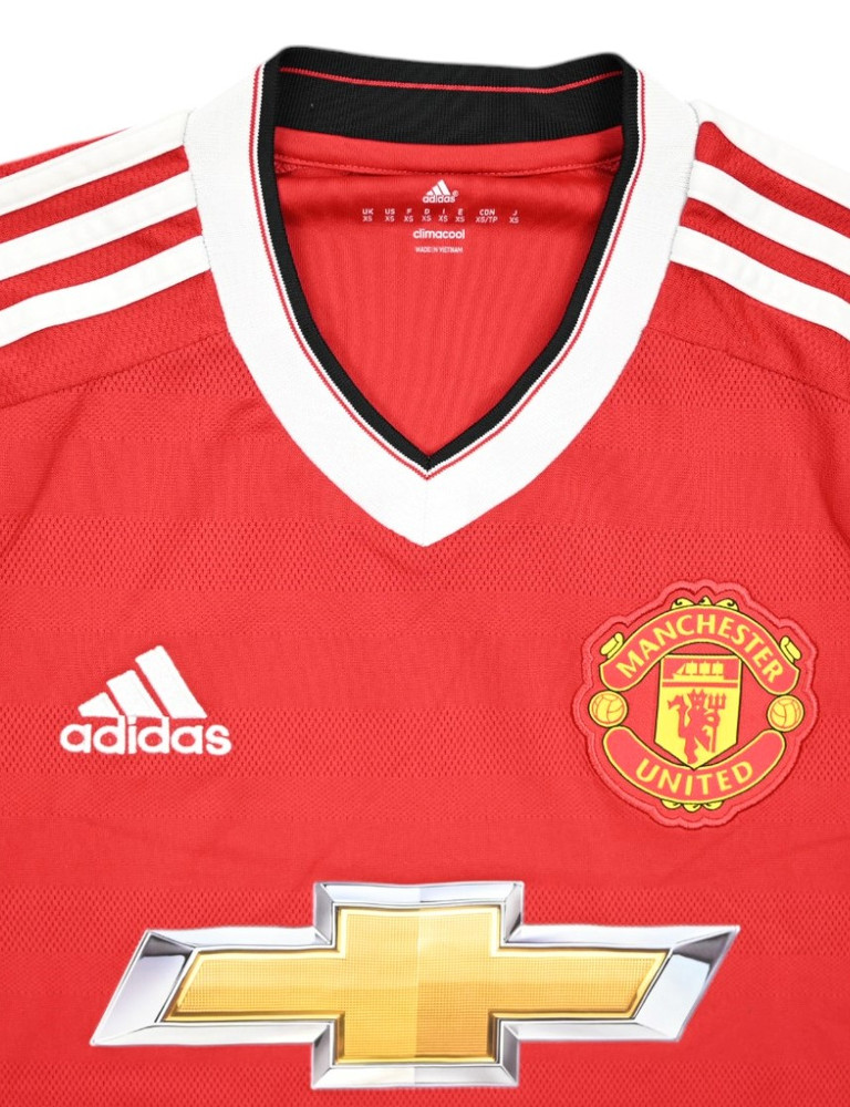 2015-16 MANCHESTER UNITED SHIRT XS