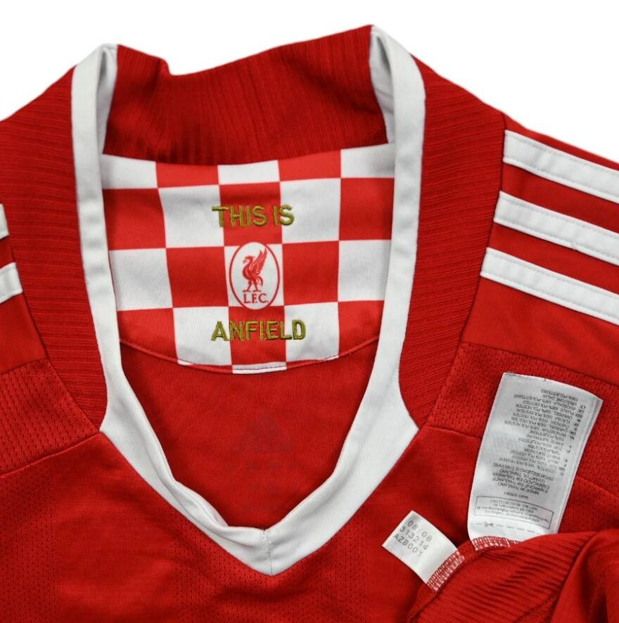2008-10 LIVERPOOL SHIRT L