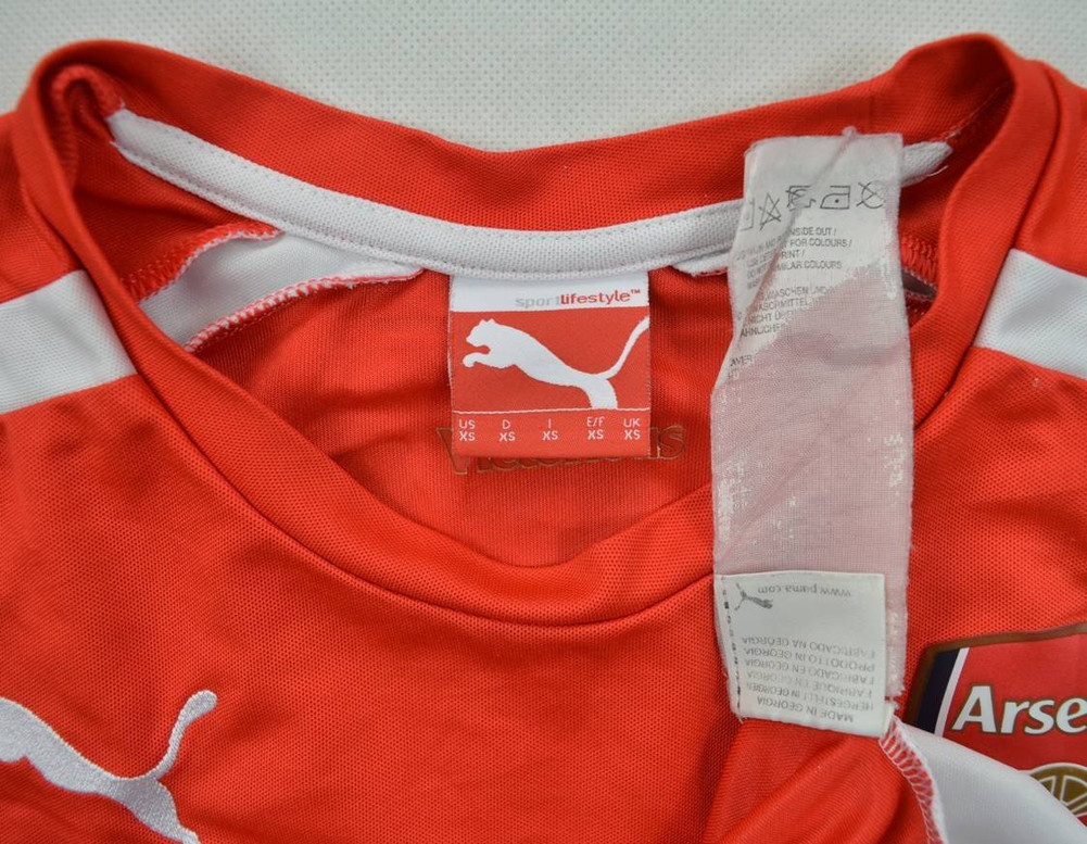 2014-15 ARSENAL LONDON *WELBECK* SHIRT XS