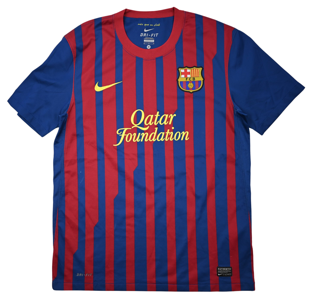 2011-12 FC BARCELONA SHIRT M