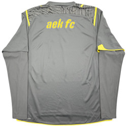 2009-10 AEK ATHENS LONGSLEEVE SHIRT XL