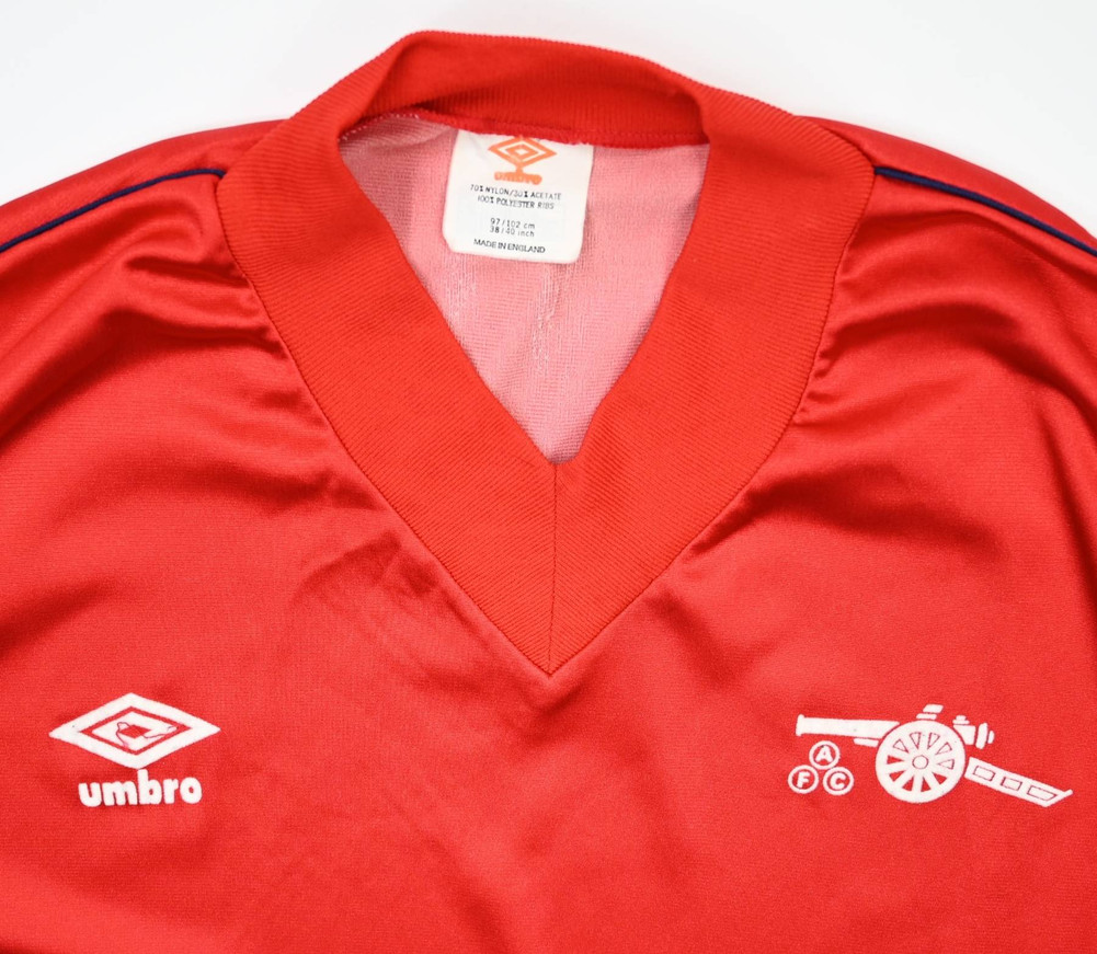 1982-84 ARSENAL LONDON SHIRT 38'' (S/M)