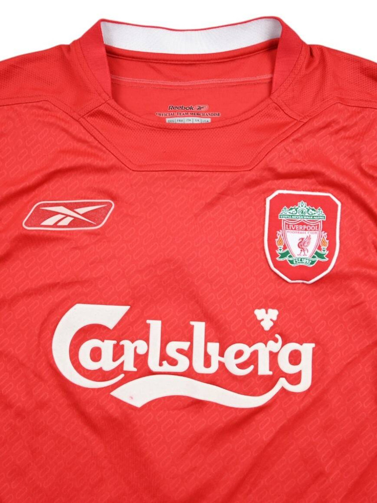 2004-06 LIVERPOOL *RIISE* SHIRT S