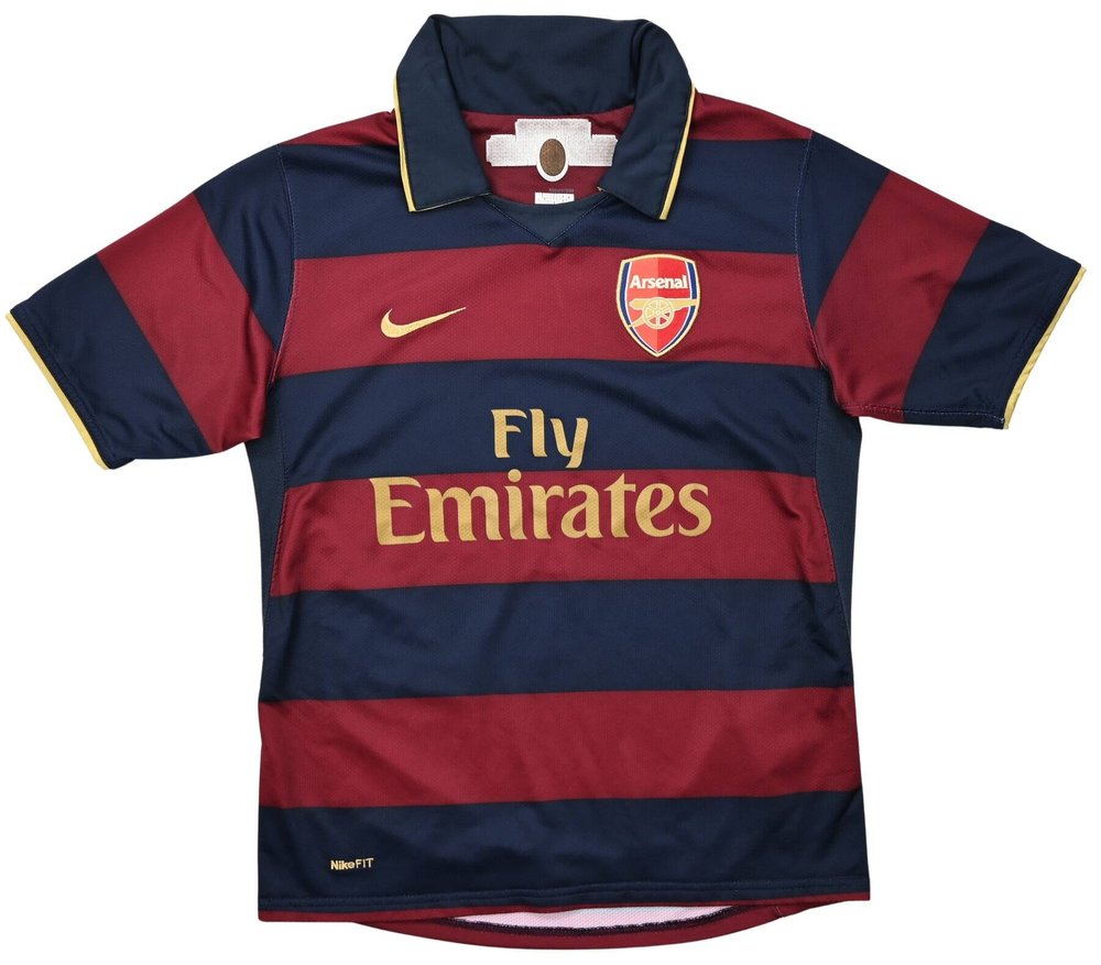 2007-08 ARSENAL LONDON SHIRT M. BOYS