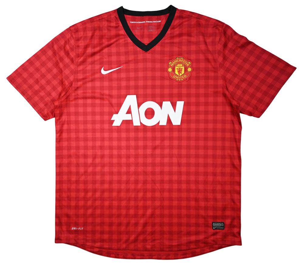 2012-13 MANCHESTER UNITED *CANTONA* SHIRT XL