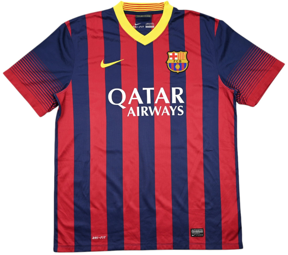 2013-14 BARCELONA *MESSI* SHIRT L