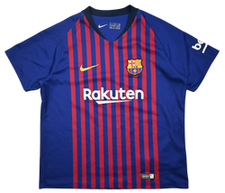 2018-19 FC BARCELONA SHIRT XL. BOYS