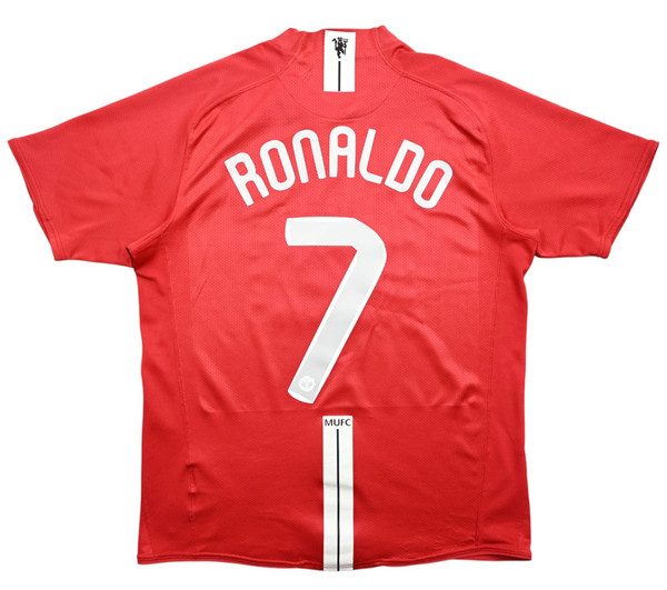 2007-09 MANCHESTER UNITED *RONALDO* KOSZULKA M