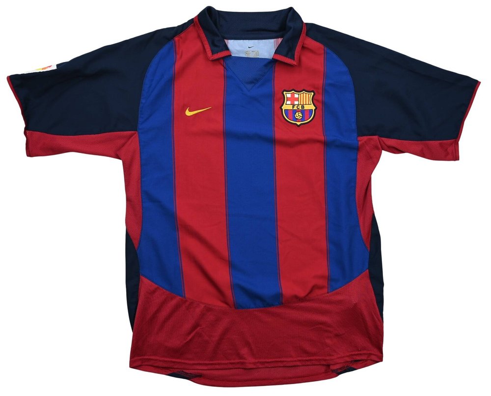 2003-04 FC BARCELONA SHIRT M