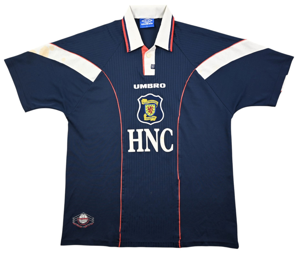 1996-98 SCOTLAND *MULLER* SHIRT XL