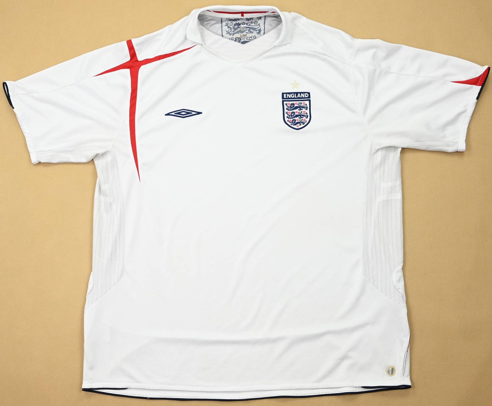 2005-07 ENGLAND KOSZULKA 3XL