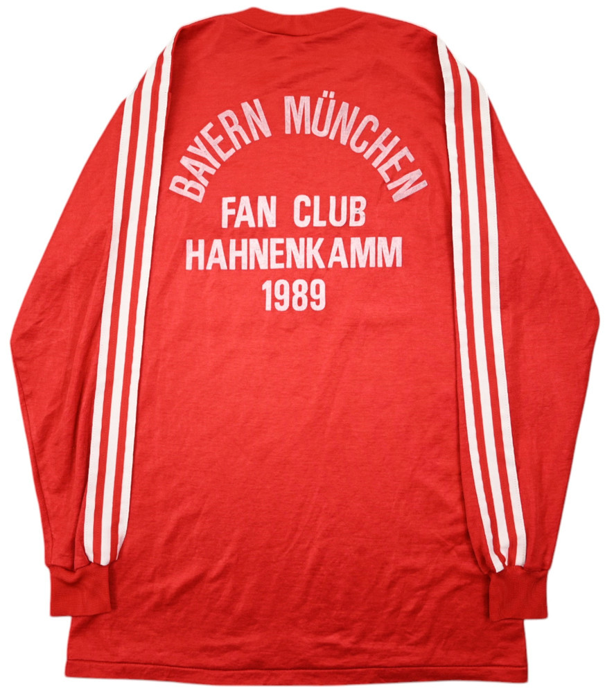 1989-91 BAYERN MUNCHEN LONGSLEEVE SHIRT L