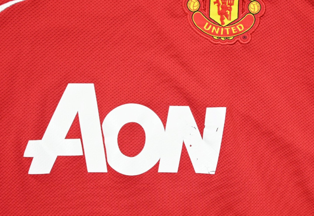 2011-12 MANCHESTER UNITED *JONES* SHIRT XL. BOYS 