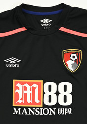 2017-18 AFC BOURNEMOUTH GOALKEEPER LONGSLEEVE SHIRT M