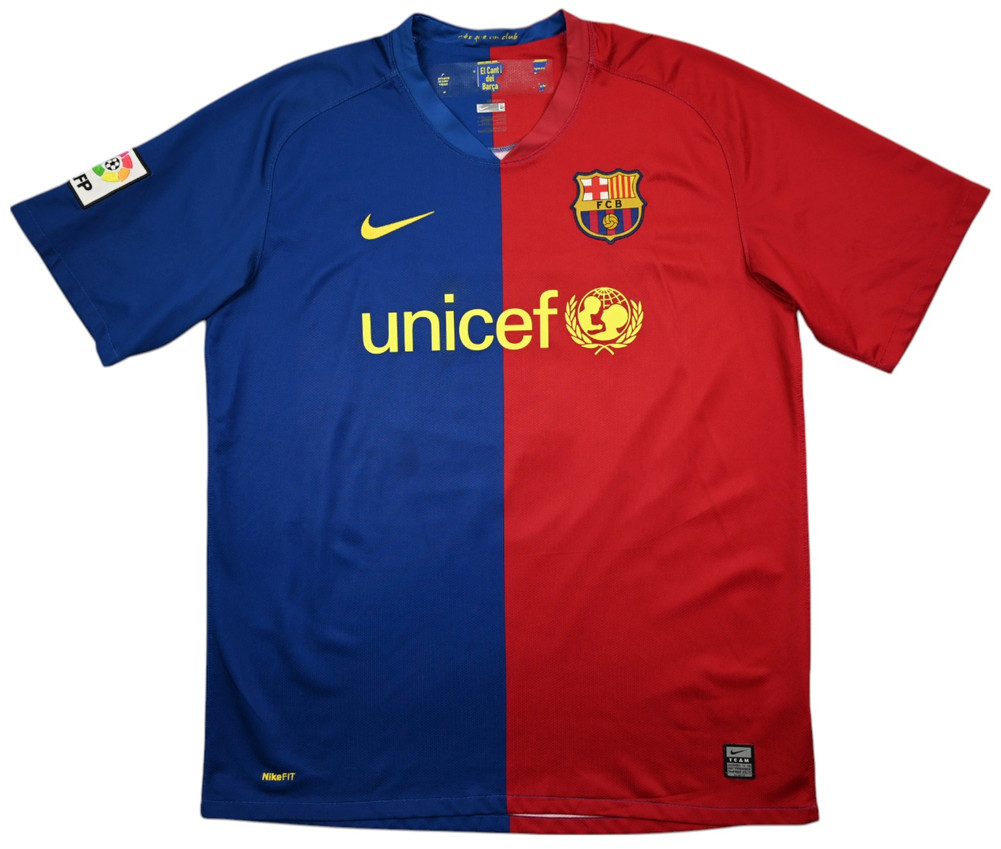 2008-09 BARCELONA *MESSI* SHIRT L
