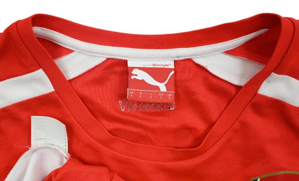 2014-15 ARSENAL LONDON *WALCOTT* SHIRT L