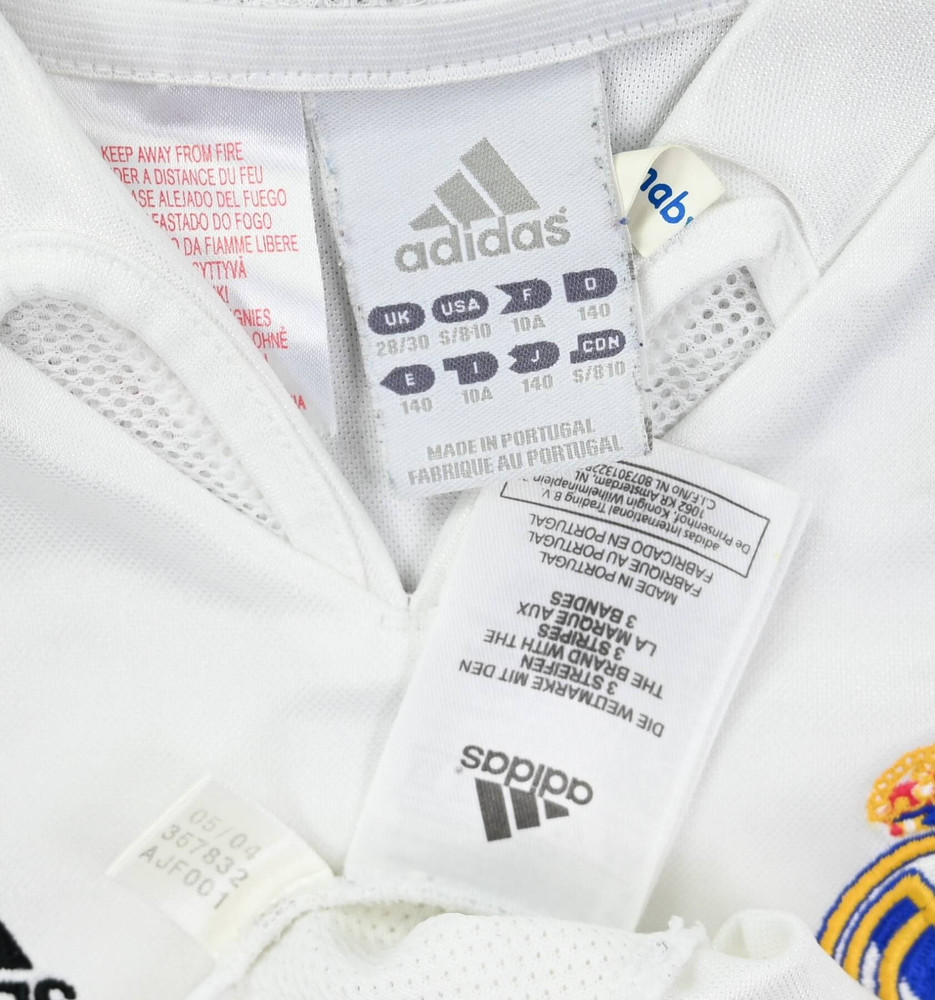 2004-05 REAL MADRID KOSZULKA S. BOYS