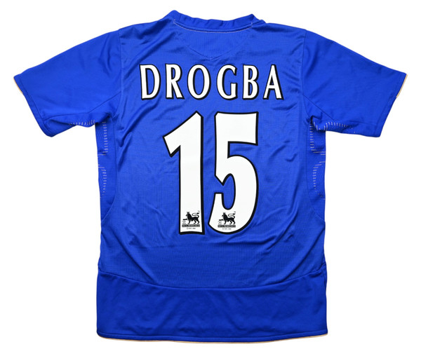 2005-06 CHELSEA *DROGBA* SHIRT XL. BOYS