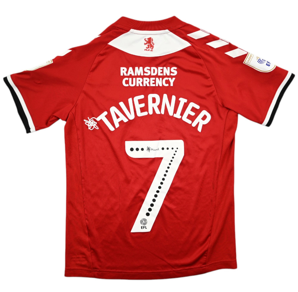 2019-20 MIDDLESBROUGH *TAVERNIER* KOSZULKA XXL. BOYS