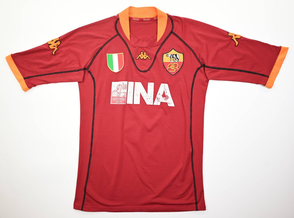 2001-02 AS ROMA *MONTELLA* SHIRT XL