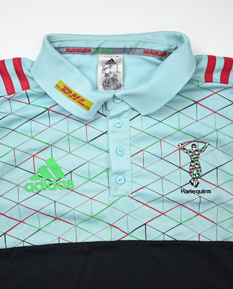 HARLEQUINS RUGBY SHIRT XL