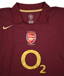 2005-06 ARSENAL SHIRT 3XL