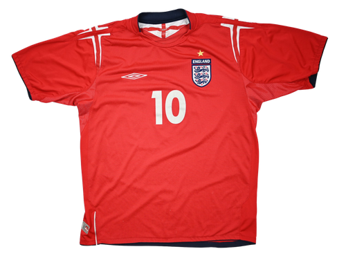 2004-06 ENGLAND *OWEN* SHIRT L