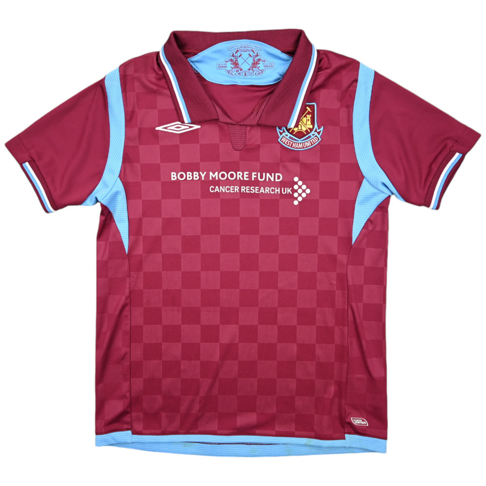2009-10 WEST HAM UNITED SHIRT L. BOYS
