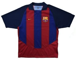 2003-04 FC BARCELONA SHIRT S