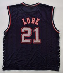 NEW JERSEY NETS *LOBE* NBA REEBOK SHIRT XL