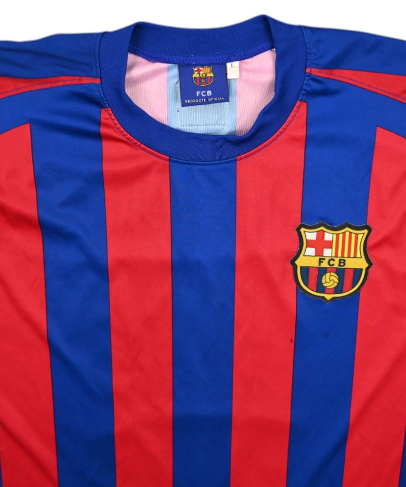 2005-06 BARCELONA *RONALDINHO* SHIRT L