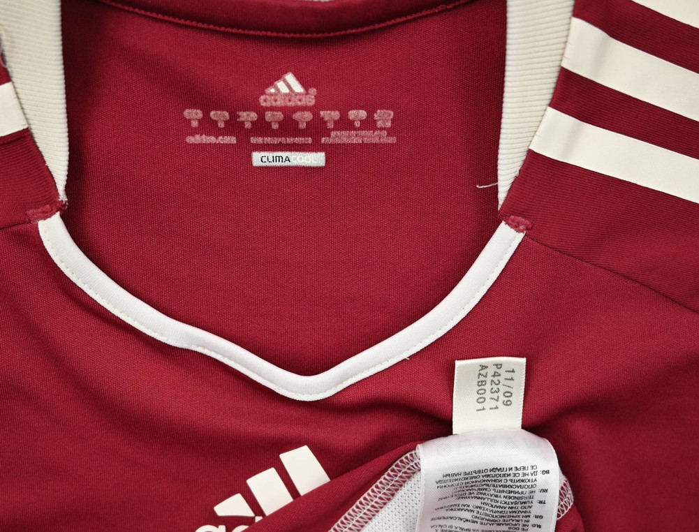 2010-12 LATVIA #18 MATCH ISSUE SHIRT L