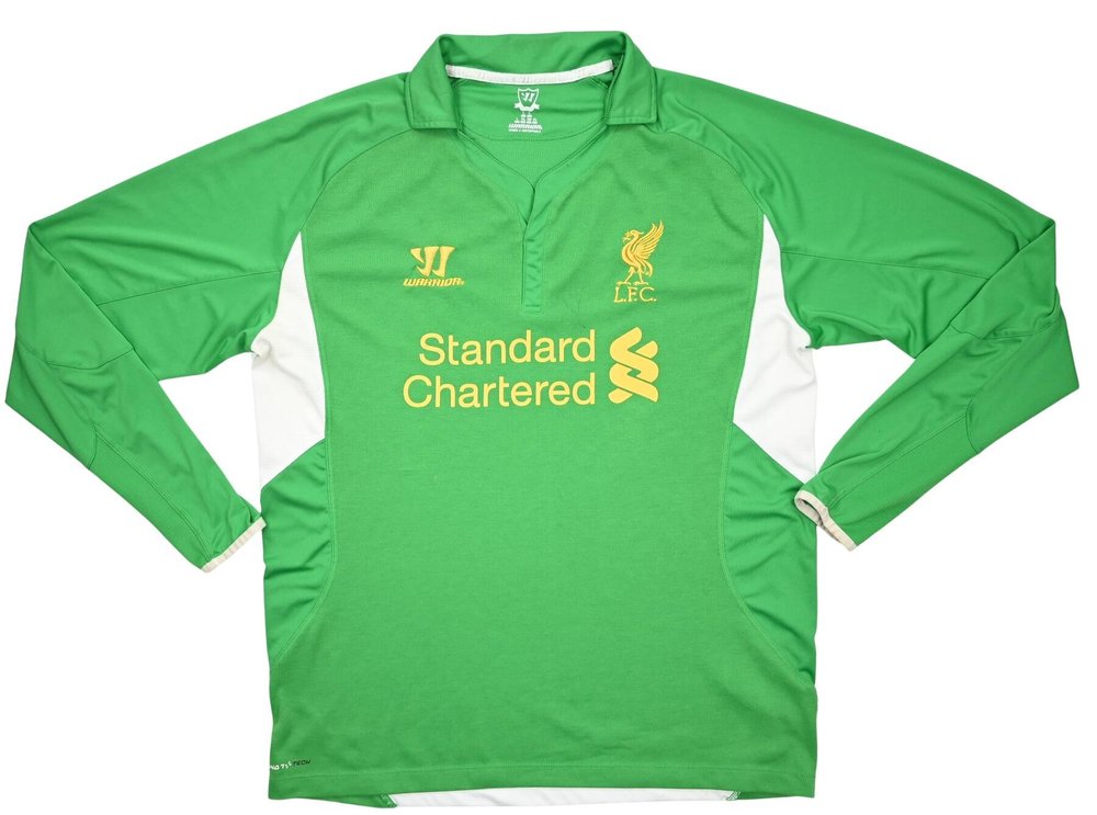 2012-13 LIVERPOOL SHIRT LONGSLEEVE L