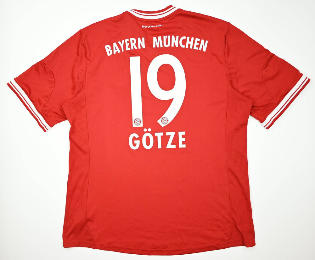 2013-14 BAYERN MUNCHEN *GOTZE* SHIRT XL