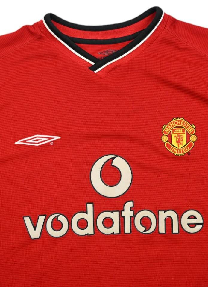 2000-02 MANCHESTER UNITED *BECKHAM* KOSZULKA XXL